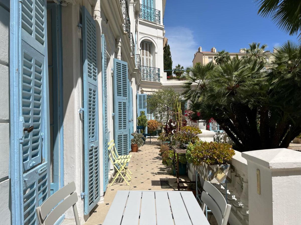 Beautiful Garden Apartment Steps From The Beach Menton Eksteriør bilde