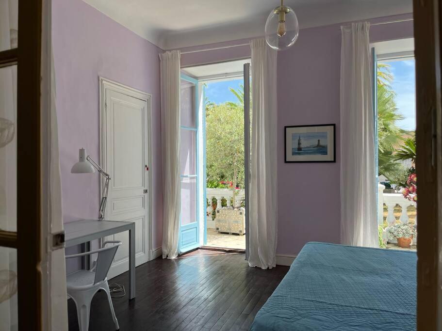 Beautiful Garden Apartment Steps From The Beach Menton Eksteriør bilde